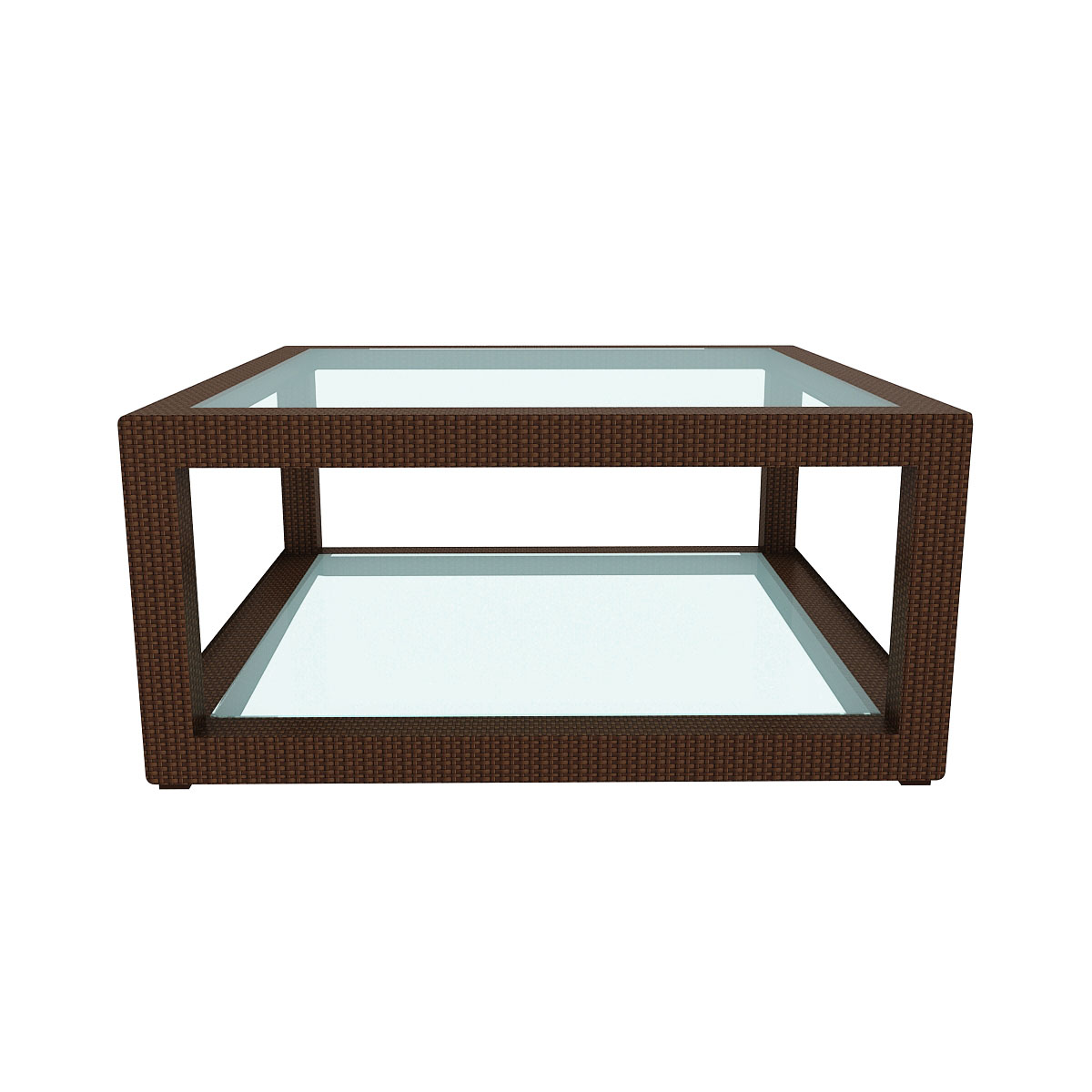 CENTER TABLE WITH GLASS TOP (LCO/002/004) Loom Crafts
